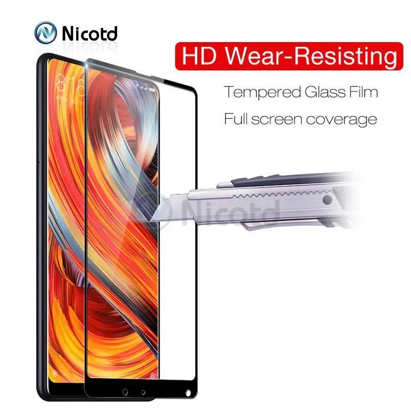 

Tempered Glass For Xiaomi Redmi 4X 5 Plus Full Cover Screen Protector for Xiaomi MIX 2 5x Redmi Note 4X 4 PRO 5a Full Glass Film