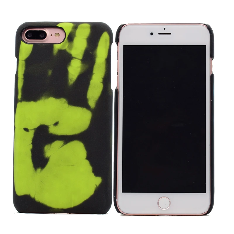 Чехол с термочувствительным датчиком для iPhone 12 11 Pro Max X XR XS 8 7 6S Plus чехол изменением