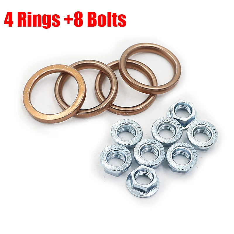 

Exhaust Manifold Gasket seal Repair Set For Honda VF1000F Interceptor 1984 VF1100C V65 Magna 83-86 VF1100S V65 Sabre 84-85