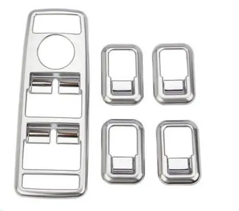 

ABS Chrome Window Lift Switch Button Cover Trim For Mercedes Benz A/B/C/E/GLE/GLA/CLA/GLK/ML W212 W204 Car Styling Accessories