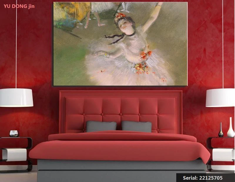 エドガー ドガ壁紙デスクトップ絵画ダンサーバレリーナステージ女の子バンドダンスバレエデスクトップポートレート古典art Painting Dancer Edgar Degasdancer Painting Aliexpress