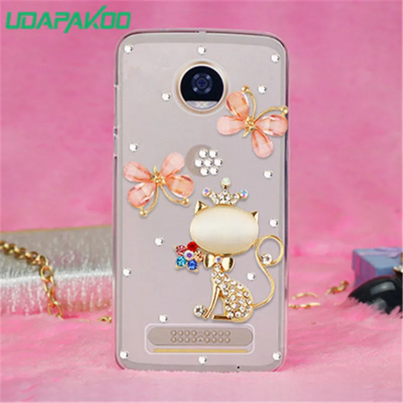 Модный чехол сверкающий с блестками для Motorola MOTO P30 Play/note G4 G5 G6 G7 Z Play Z2 Back Cover