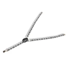 1 шт. мода 2,5 см широкий мужской унисекс Фортепиано Ключ доска шаблон подтяжки на подтяжках Эластичные подтяжки Y-Back подтяжки