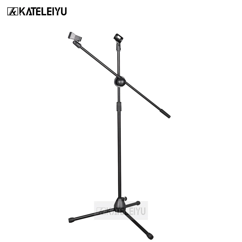 

NB-200 Professional swing boom floor stand microphone holder Flexible Stage Microphone Stand Tripod