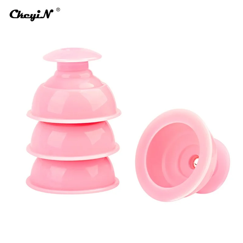 

4Pcs Large Size TCM Cupping Therapy Vacuum Cupping Cups Set Silicone Whole Body Massager Promote Blood Circulation Health Care 0
