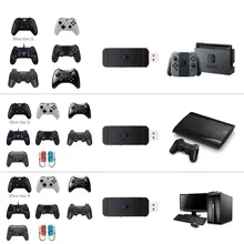 Для PS3 PS4 Xbox360 Xbox один геймпад переключатель Pro контроллер для Nintendo Switch PS3 ПК Магия USB usb-адаптер, конвертер для геймпада