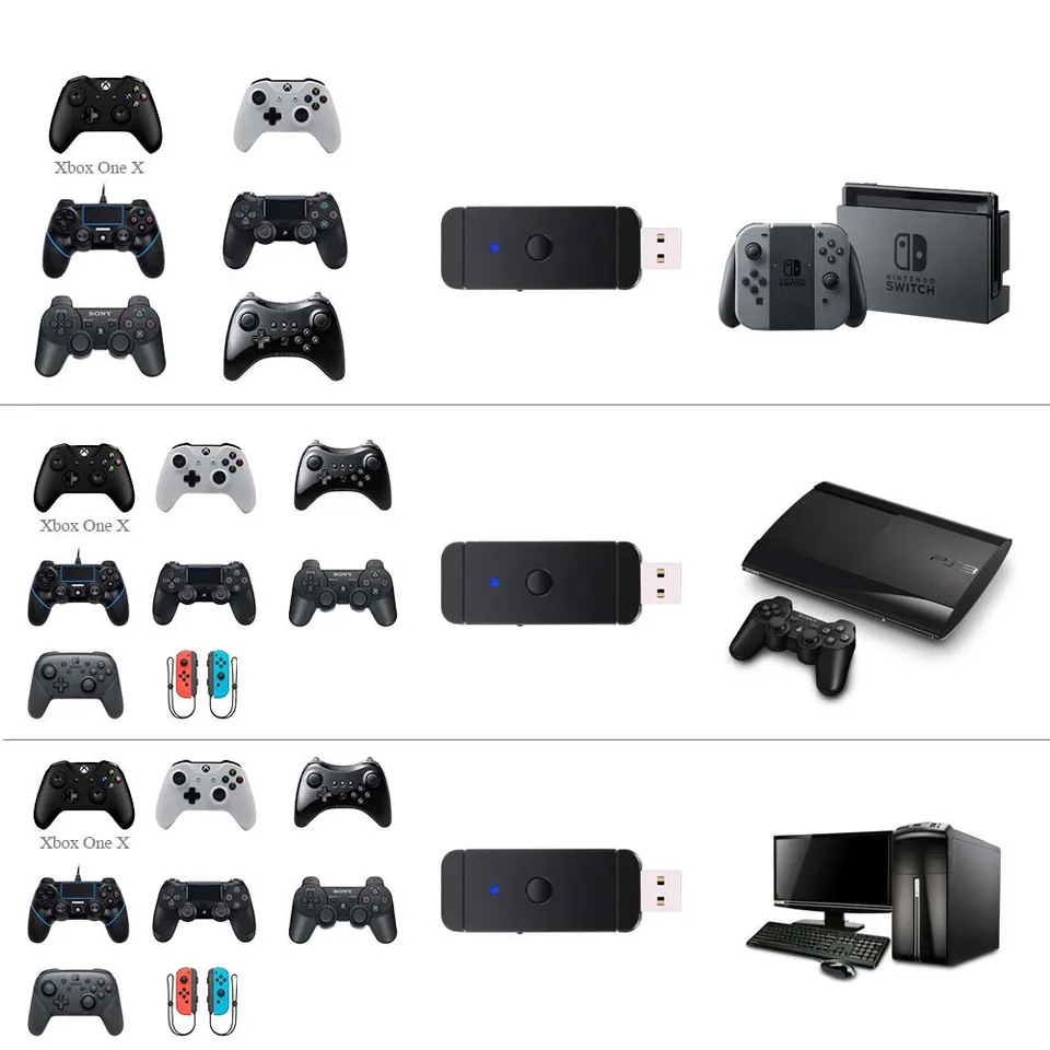 nintendo switch xbox one controller adapter