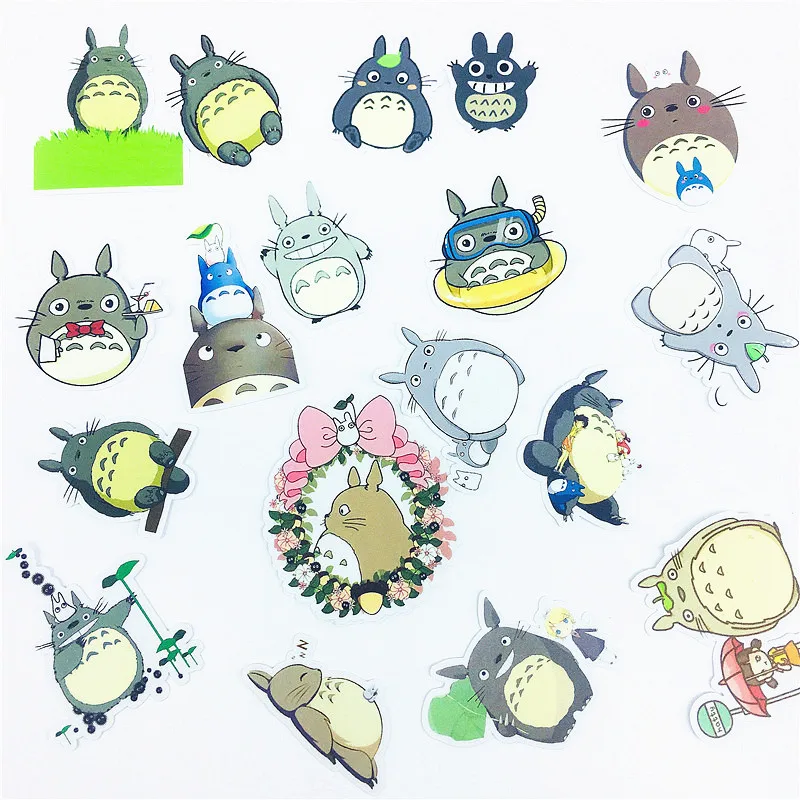 

38 PCS Cartoon cute fat cat mini Stickers Crafts And Scrapbooking stickers book Student label Decorative sticker DIY Stationery