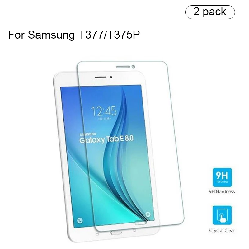 ZUCZUG 2 шт 9H 0 3 мм взрывоустойчивое закаленное стекло для Samsung tab T377 T375P пленка