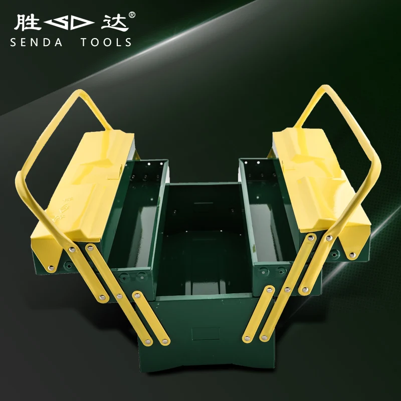 Professional Iron tool box big metal toolbox 500 mm mechanic toolbox