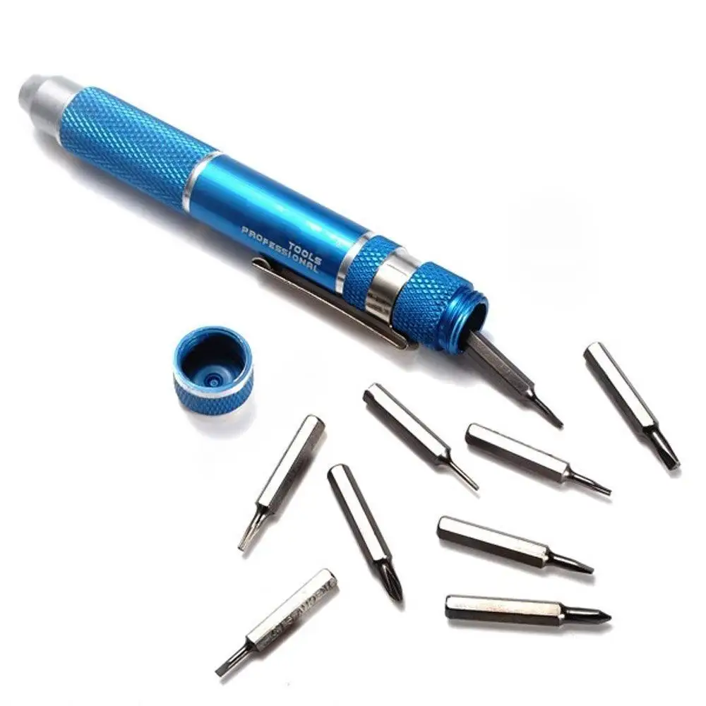 Электронный 10 в 1 JK-8809B ручной набор отверток инструмент для ремонта Ручка стиль отвертка бит шлицевая Шестигранная Torx T3 T4 T5 T6 набор инструментов
