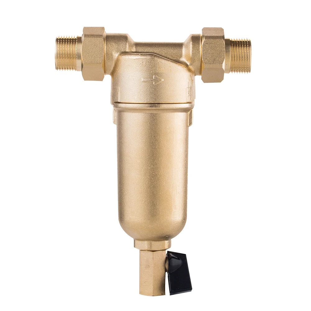 

iphon backwash prefilter purifier system 40micron stainless steel mesh copper cover whole house pre-filter