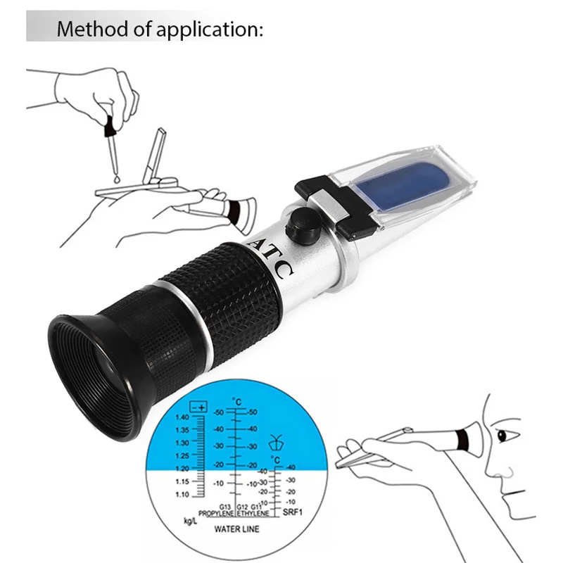 

Portable Beekeeping Tester 58-90% water Honey Refractometer with calibration atc refractometer Honey moisture meter
