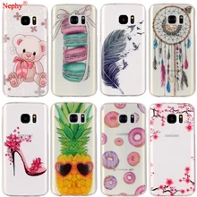 Nephy de silicona suave funda para Samsung Galaxy S5 Neo S6 S7 borde S8 S9 más Duos Ultra delgada de TPU Coque de dibujos animados funda trasera del teléfono móvil