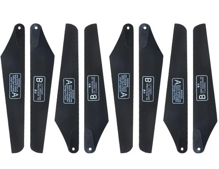 Yuenhoang 8Pcs Propeller 4A+4B Paddle 17CM *3CM Diameter is 0.4CM Remote Control Aircraft Propellers Parts Helicopter Toys DIY | Игрушки и