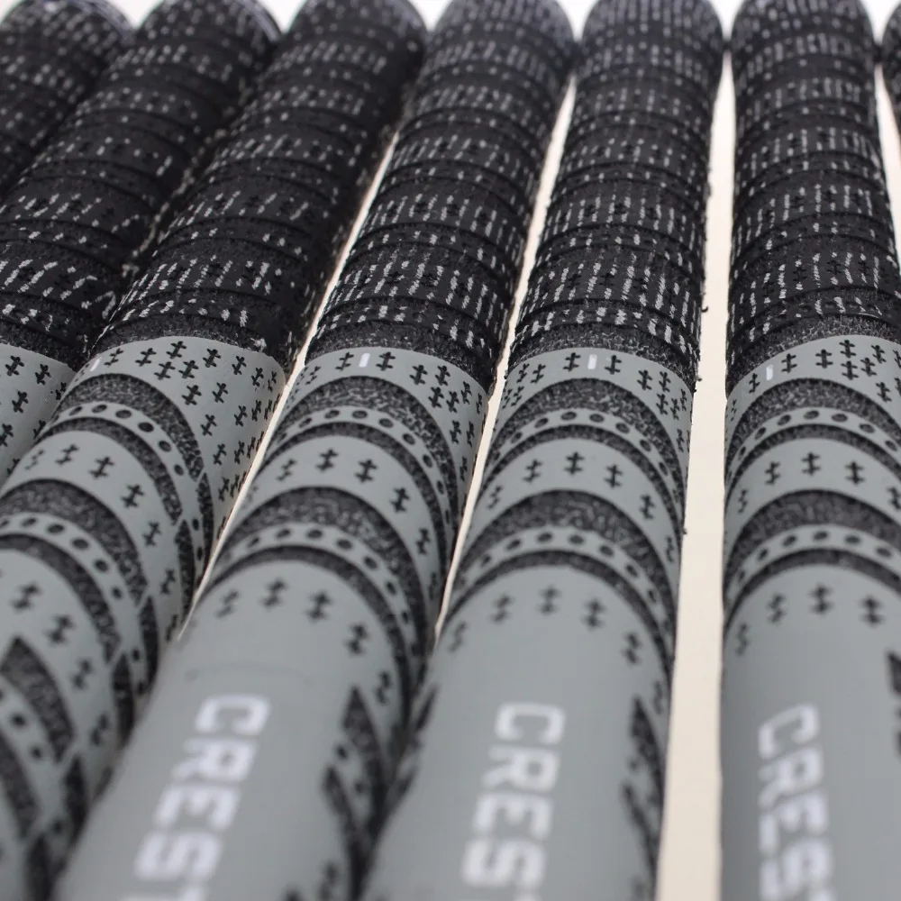 Crestgolf 10pcs/Pack Midsize 60R Carbon Yarn Anti-skid Golf Irons Grips Golf Club Grips 6 Colors Available