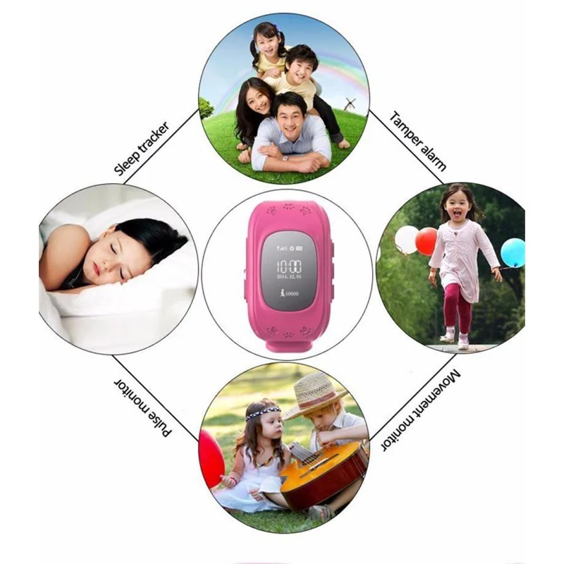 CARPRIE Elektronik Intelligente Uhren smart kind gps uhr-telefon Positionierung Globale Positionier