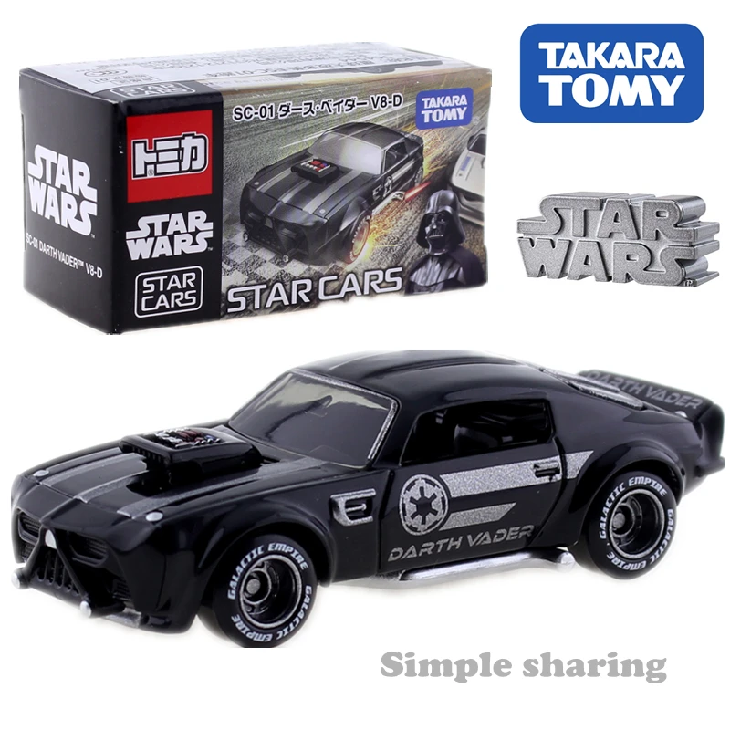 

Tomica Star Wars SC-01 Car Darth Vader japan Takara Tomy Diecast metal model Collection Toy