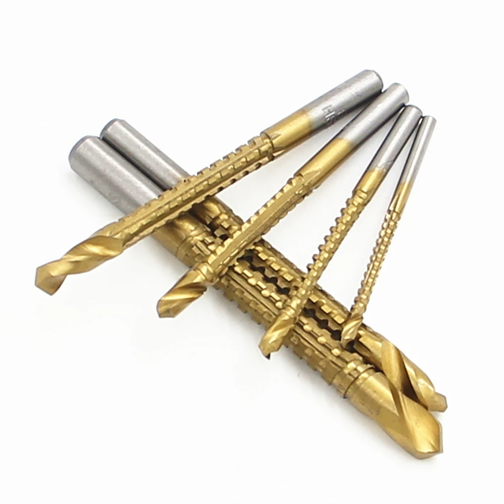 New 6pcs Titanium Coated HSS Drill saw bits Electric Drill Bits for