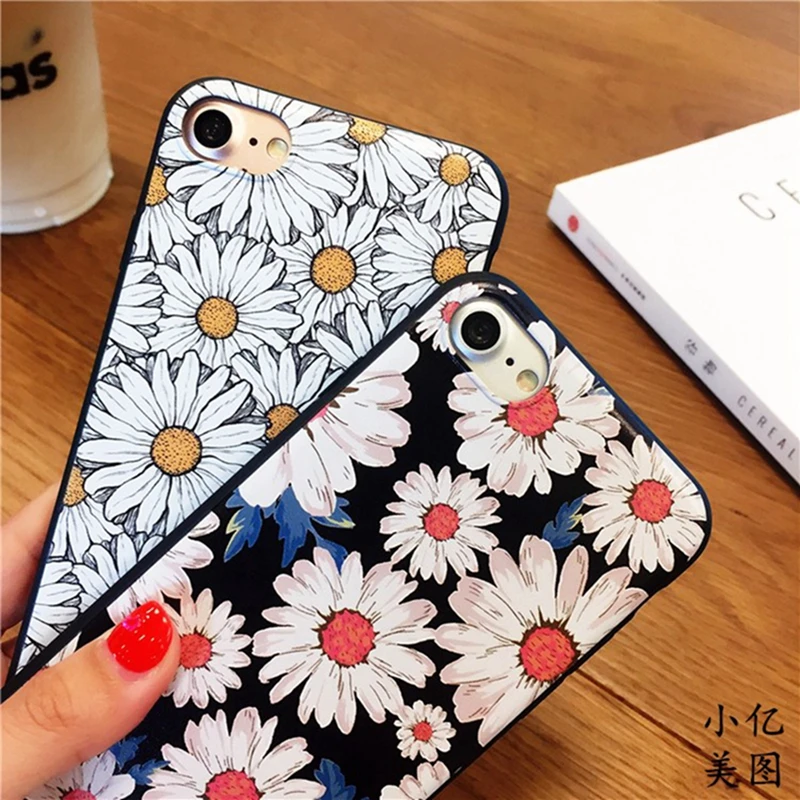 Цветной чехол с подсолнухом для Iphone 8Plus Sunflowr телефон 8s Plus 7 8 6 6s 6sPlus 8plus Защитные