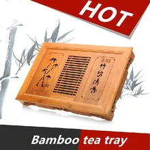 Вытяжной Тип резервуар для хранения воды бамбуковый чайный лоток 51,5*35,5*35,5 см чайная церемония кунг-фу чайный лоток бамбук