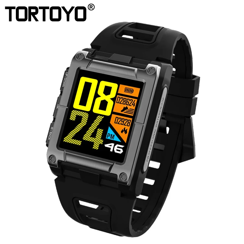 

TORTOYO S929 GPS Sports Smart Band Blood Pressure IP68 Waterproof Swimming Watch Heart Rate Monitor Color Screen Sports Bracelet
