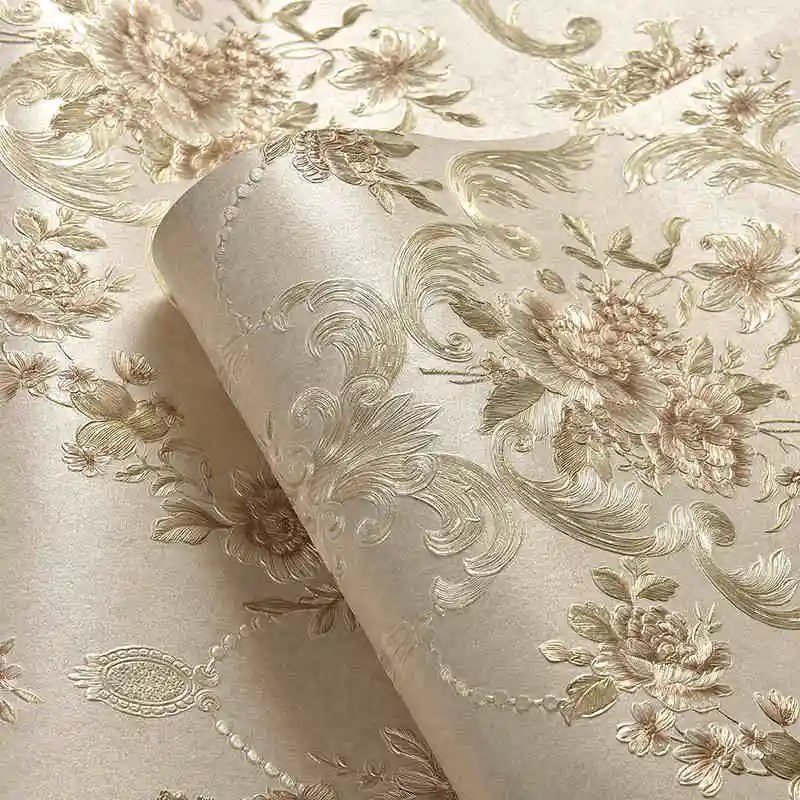 beibehang deep embossed pastoral 3d flooring Bedroom TV Background Wall Paper Home Decor Living Room Non-woven Mural Wallpaper beibehang deep embossed pastoral 3d flooring Bedroom TV Background Wall Paper Home Decor Living Room Non-woven Mural Wallpaper