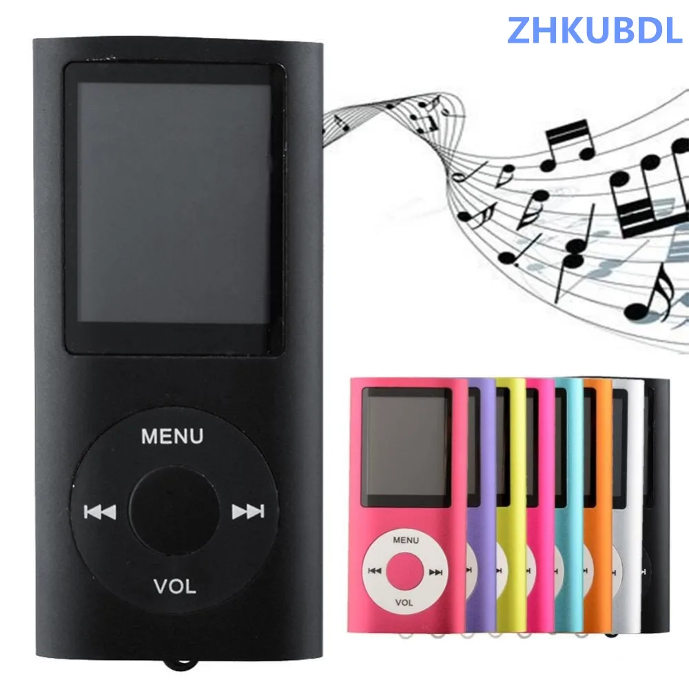 

ZHKUBDL Hot high quality MP3 player Music playing with fm radio video player E-book player MP3 with 2GB 4GB 8GB 16GB 32GB SD TF