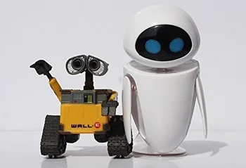 

Children toy Kids Birthday Christmas Gifts Cartoon Movie Wall Boy Toy (2pcs/set) Walle Eve Toys Wall-E Robot Dolls by Supertoy
