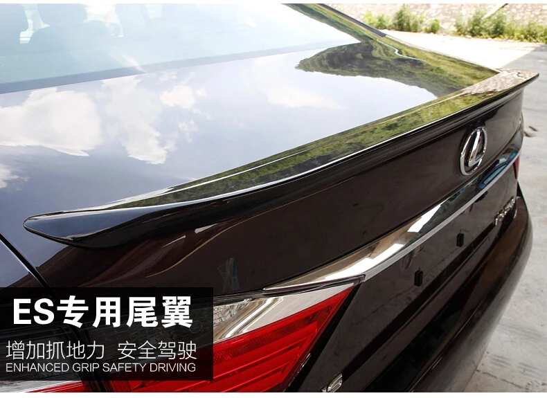 For Lexus ES250 ES300h ES350 2011.2012.2013.2014.2015.2016 Spoiler High Quality Rear Wing Spoilers Trunk Lid Diffuser