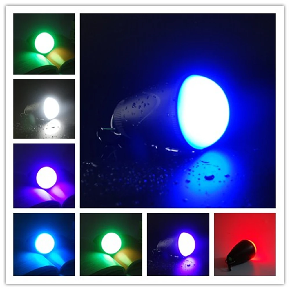 

Remote Control RGB LED Light Bulb Camping Lantern IP65 Waterproof Outdoor Tent Light Hiking Fishing 1800mAh Rechargeable Battery