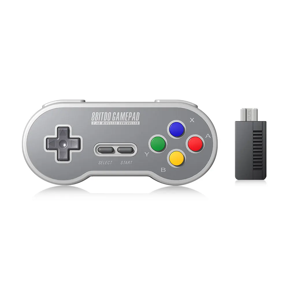 8bitdo SF30 SN30 2,4G Беспроводной геймпад Ретро пульт управления для коммутатора Android ПК Mac с 2,4G приемник USB Беспроводной геймпада