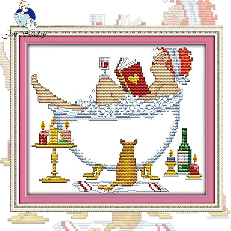 Набор для вышивки JOY SUNDAY крестиком сделай сам|joy sunday|cross stitchset for embroidery |
