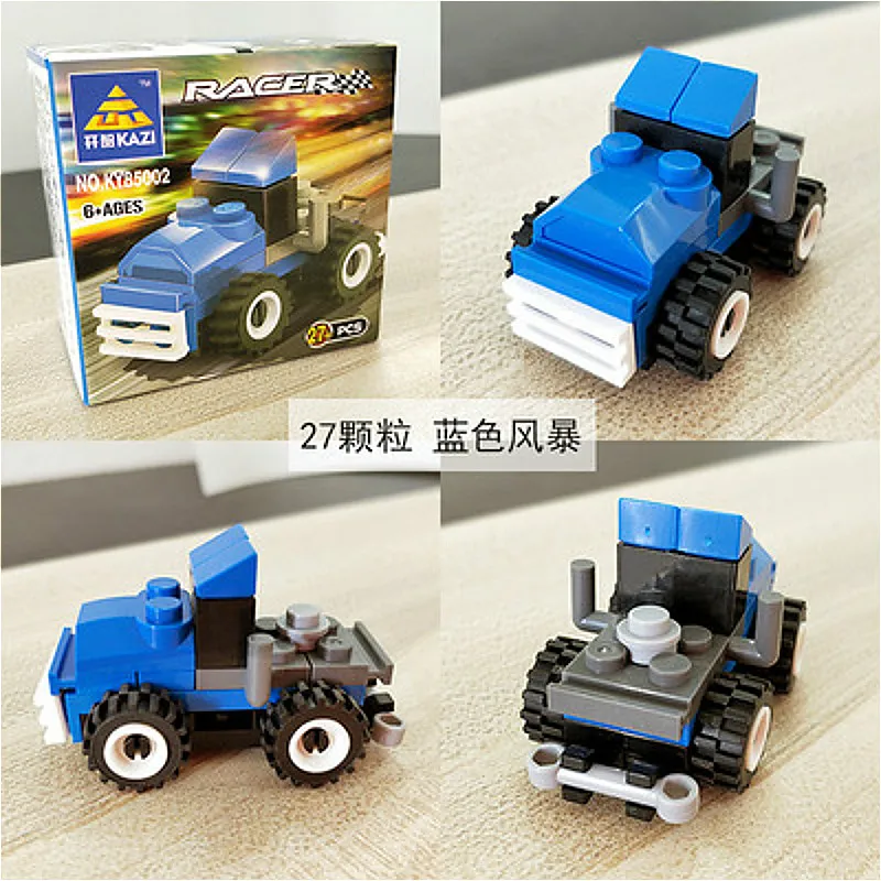 

11.11 Blue Storm Fighting Car Helicopter Boat Building Blocks Compatible Legoed City Figures Trucks Bricks Children Toys