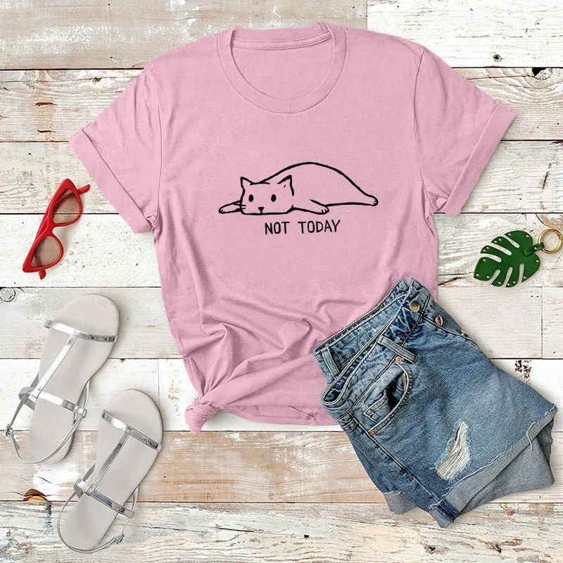 

Yan Qing Huan Fashion Cartoon Print Harajuku Women's Tees 2019 New Casual Korean Short Sleeve Loose Summer Cotton T-shirt Tops