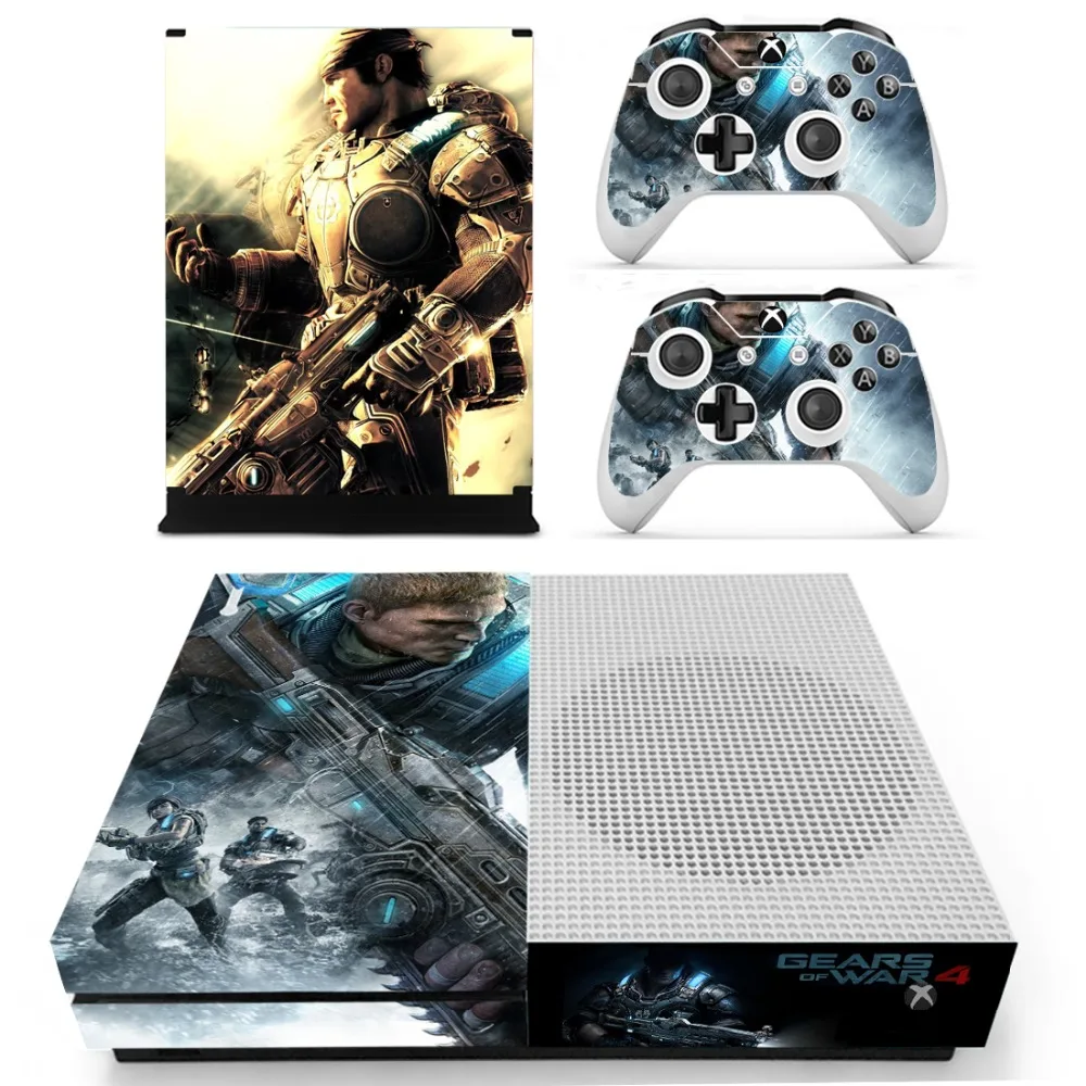 For Xbox One S Vinyl Skin Sticker Decals for the Xbox One S Console