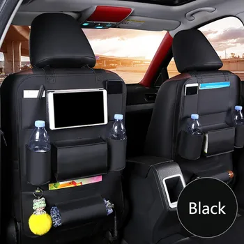 

Multi Functional Storage Bag Car Seat Back Protector Dust-proof Children Kick Mat Storage Bag New