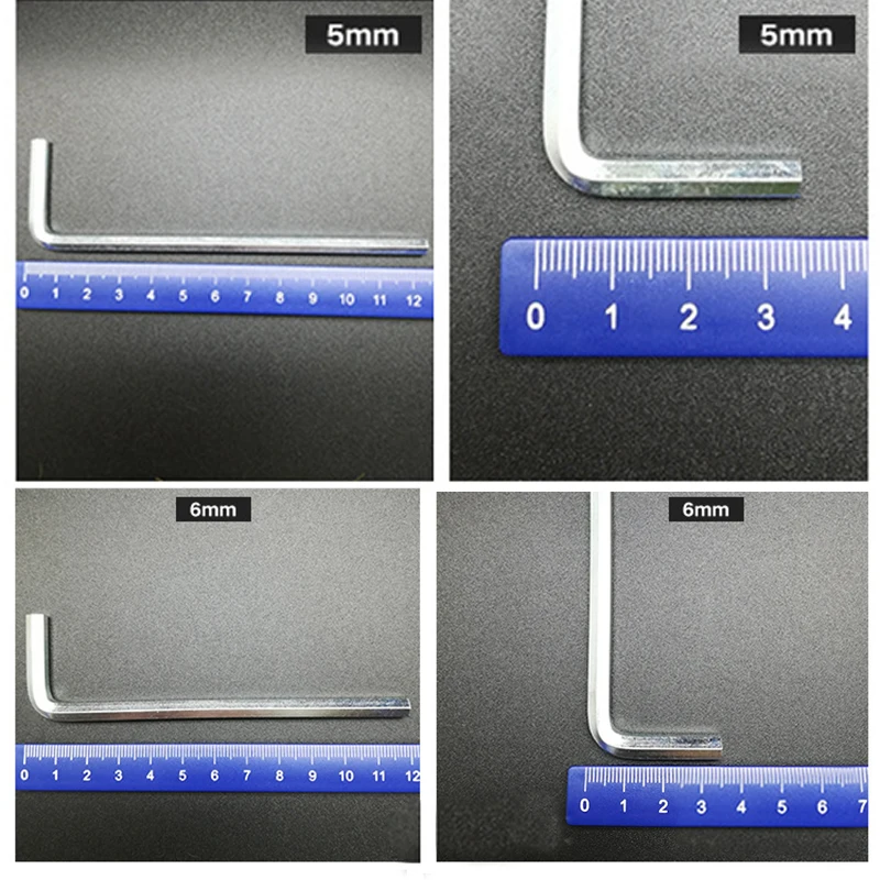 Шестигранный торцевой ключ динамометрический ключ шестигранный ключ l-тип 3 мм 4 мм 5 мм 6 мм инструменты для ремонта 45# стальной переносной ключ