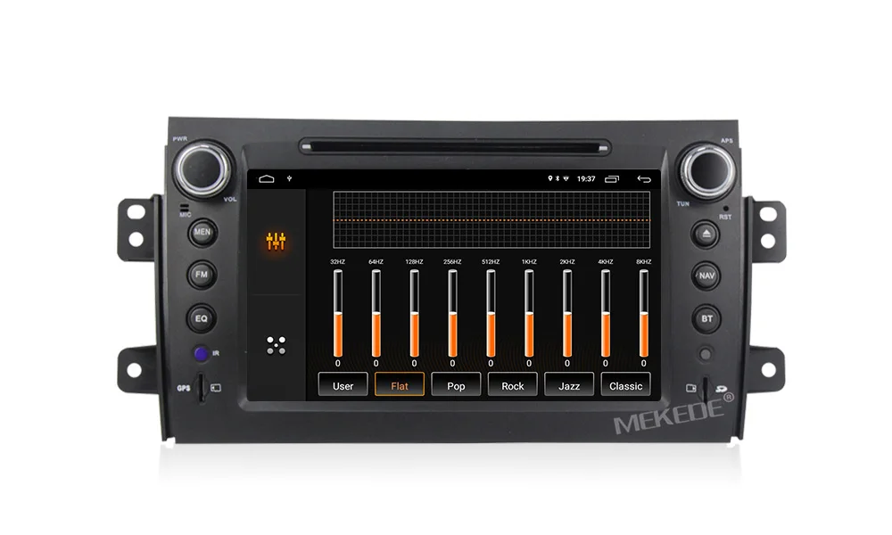 Top Android 9.1 2+32G  Car DVD GPS Multimedia player for SUZUKI SX4 SX-4 2006-2013 Navigation Stereo Radio tape wifi usb video 7