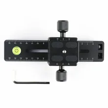 DB-180 для 1/" винтовой панорамной камеры Quick Release Plate+ зажим совместим с RRS/ARCA-SWISS/KIRK