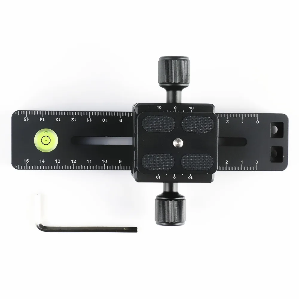 

DB-180 for 1/4" Screw Panoramic Camera Quick Release Plate + Clamp Compatible With for RRS / ARCA-SWISS / KIRK