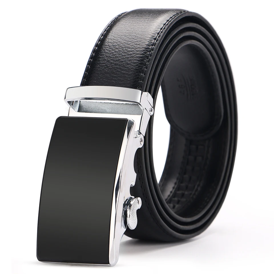 2019 Fashion Designer Belts for Men Sliding Black/brown Buckle Ratchet ...