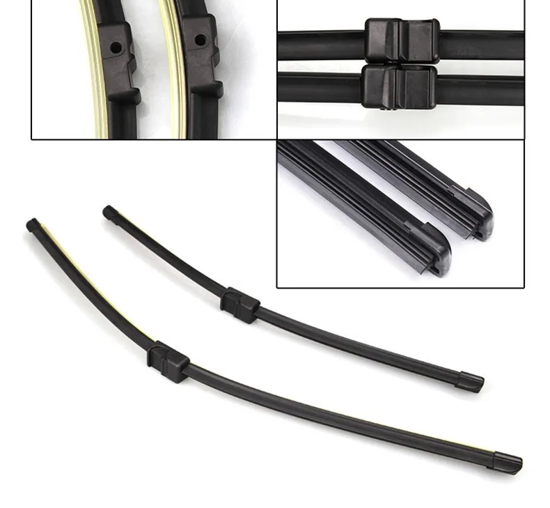 

24"+19" Soft Quality Rubber Windscreen Wipers Windshield Wiper Blade For SKODA Octavia 2004 2005 2006 2007 2008 2009 2010 - 2014