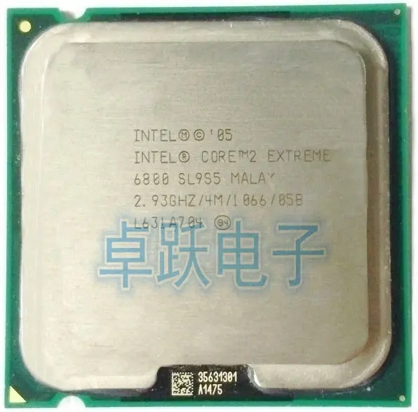 Для процессора Intel X6800(2,93 Ghz/4 M/1066) Socket 775