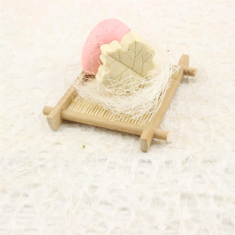 2018 TENSKE New  Natural Bamboo Wood Bathroom Shower Soap Tray Dish Storage Holder Plat Creative hot sale high quality    C0202 05