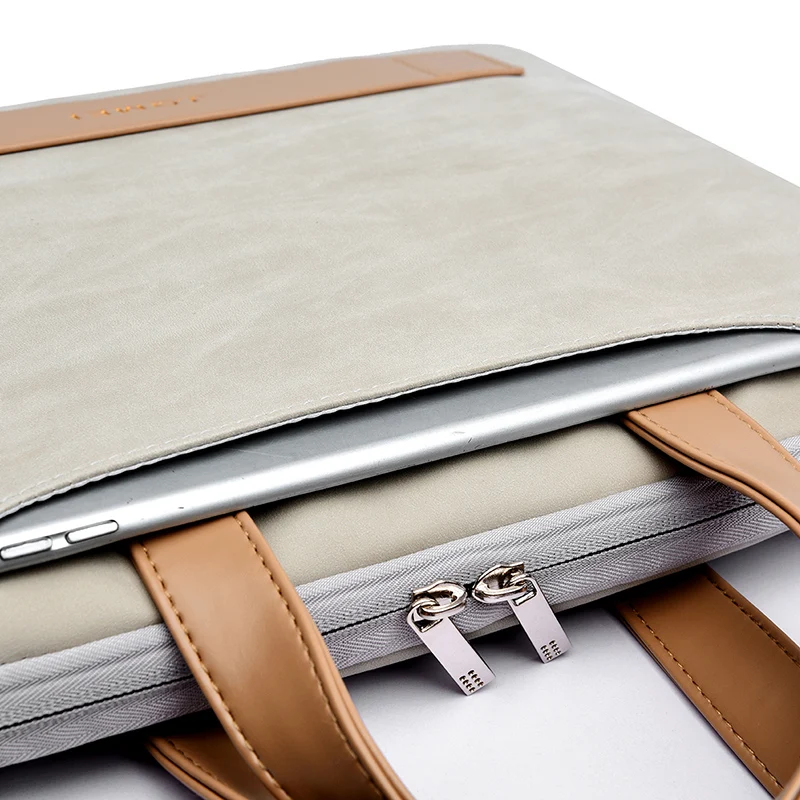 Водонепроницаемый PU кожаный кейс для ноутбука чехол Повседневная сумка для ноутбука для женщин 13 14 15 15,6 дюймов для Macbook pro Чехол для мужчин