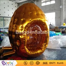 Golden color inflatable money booth money grabber catch running money game for promotion 2.2meters hign BG-A0675-7 toy
