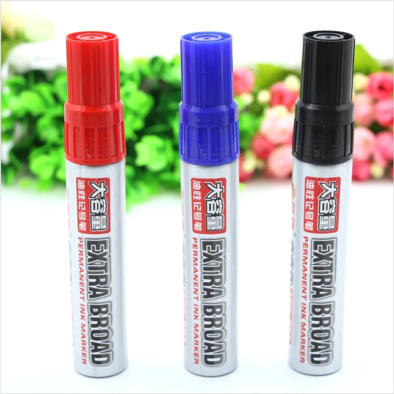 Single headed marker pen Mark Oily Optical Disc Glass Ceramic plastic marker logstics marker pen