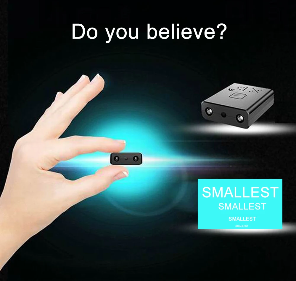 

720P HD Mini Handheld Wifi Camera Infrared Night Vision Surveillance IP/AP Camera Motion Detect Remote Alarm Camcorder Max 128G