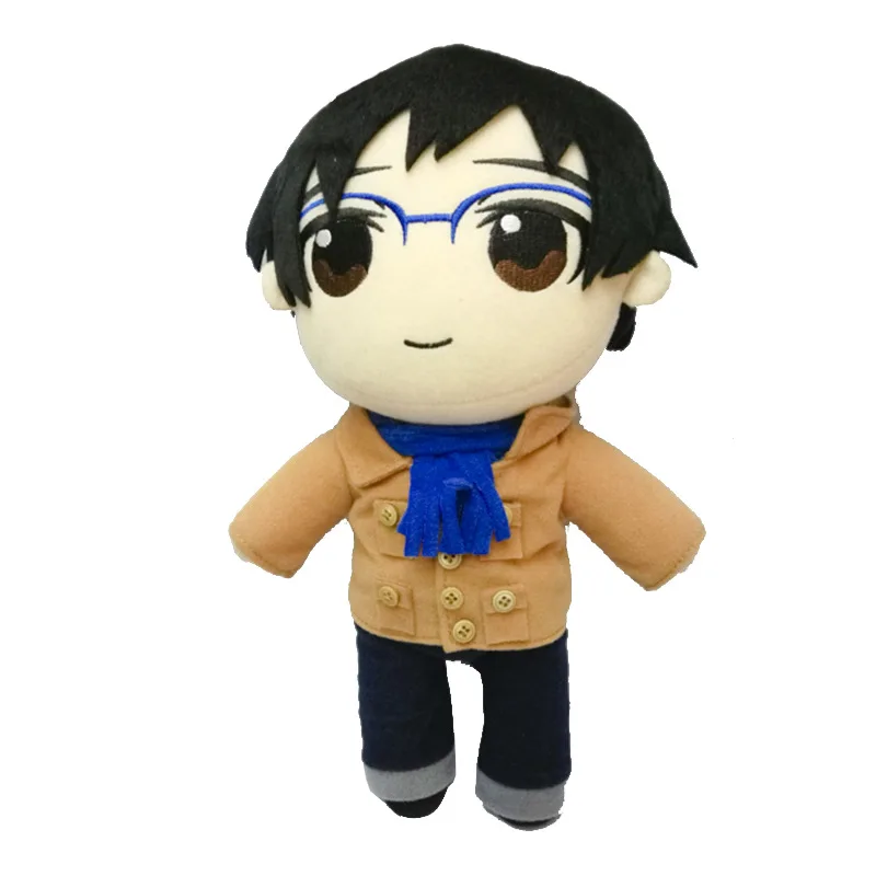 

4Style 30cm Anime YURI on ICE Printed Cosplay Katsuki Yuri/Victor Nikiforov Pulisetty Plush Soft Stuffed Kids Sleeping Doll New